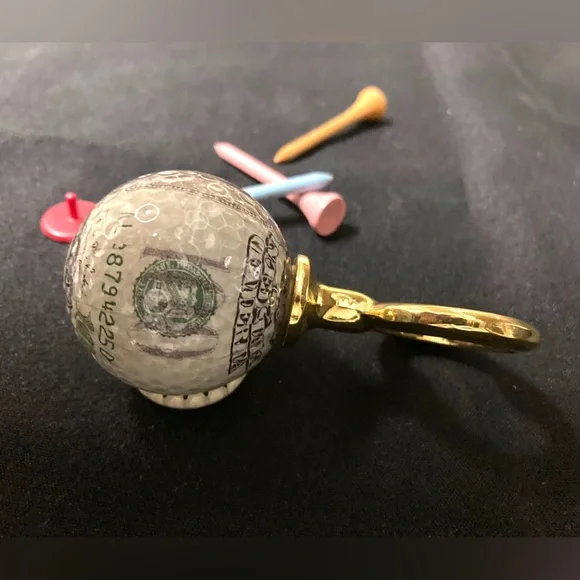 All about the Benjamin’s! 💵 Federal Reserve banknote golf ball bottle opener! - Picture 7 of 10